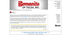 Desktop Screenshot of bomaniteoftulsa.com